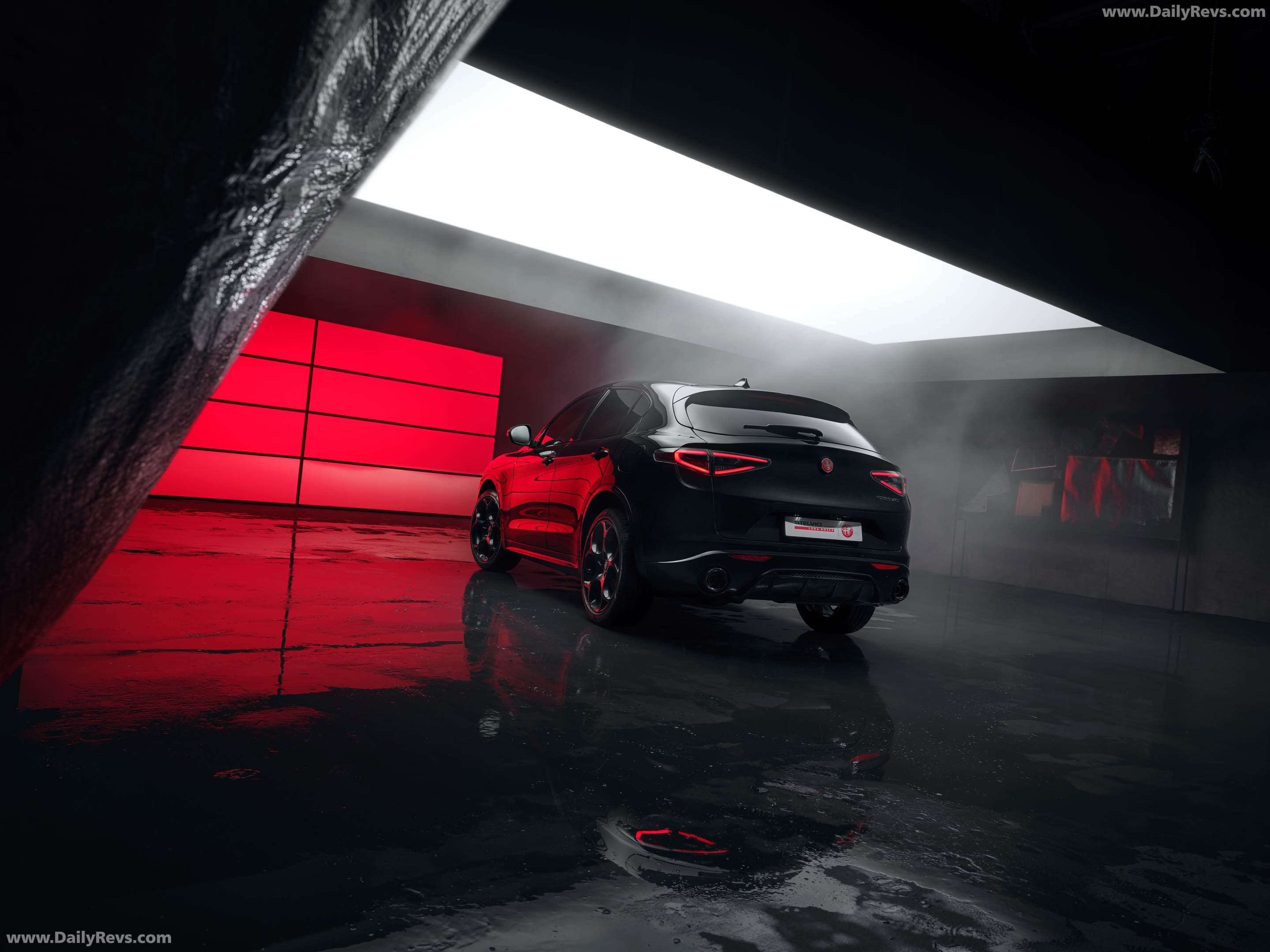 2027 Alfa Romeo Stelvio Luna Rossa Rear View